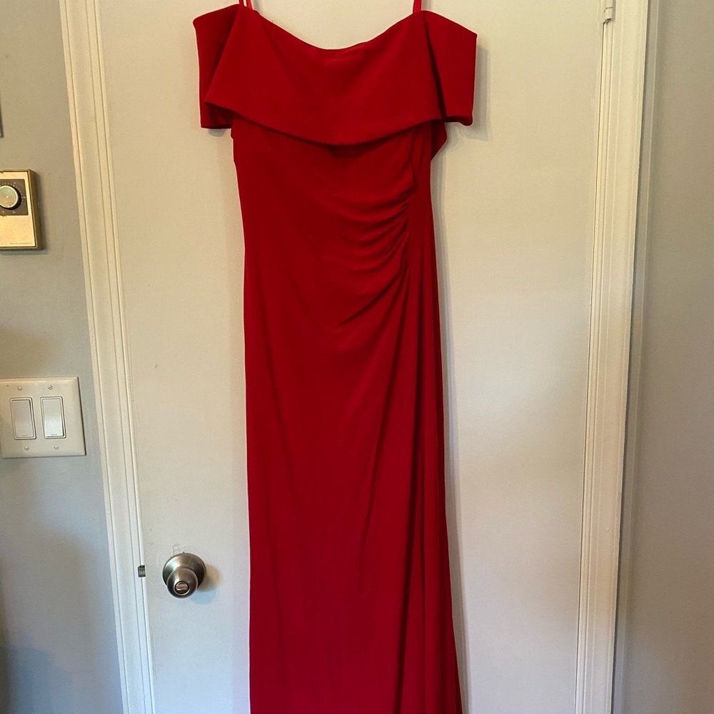 Red Long Gown